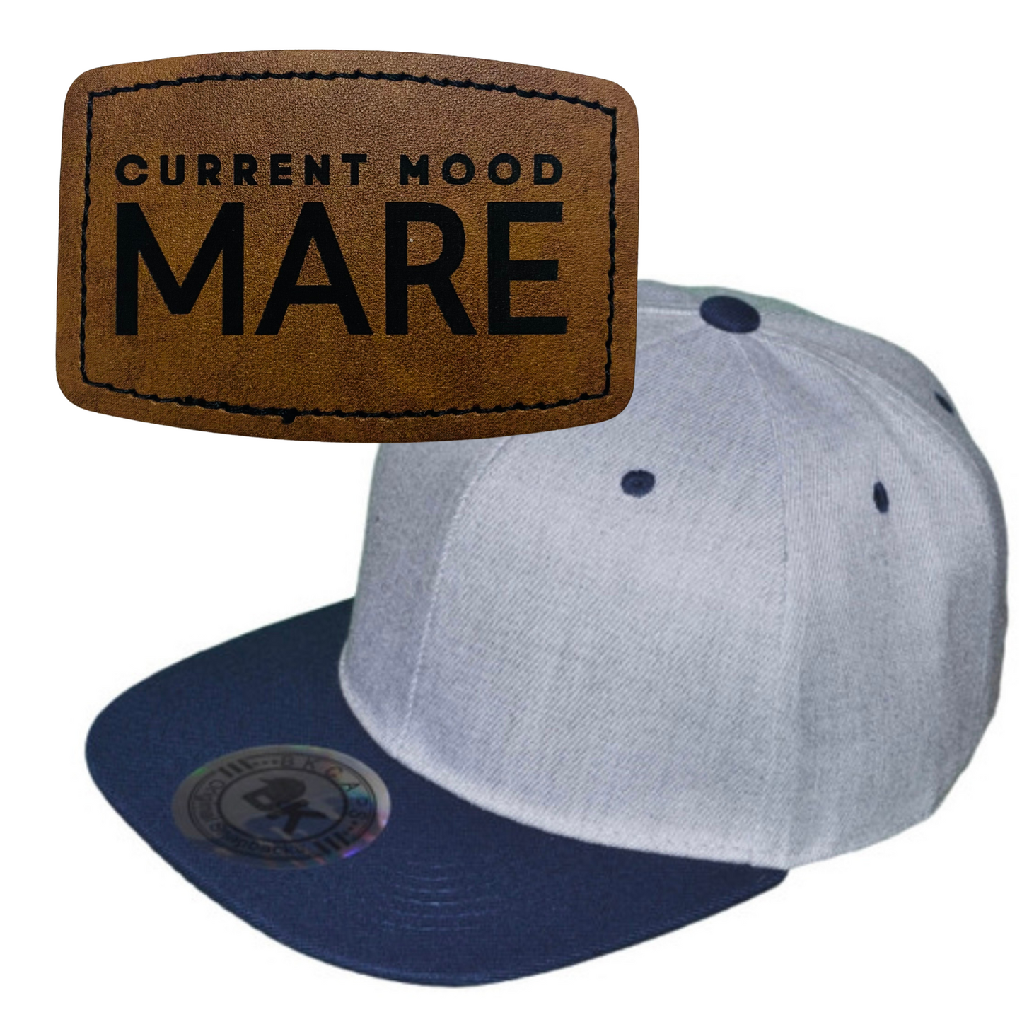 MARE LEATHER PATCH HAT