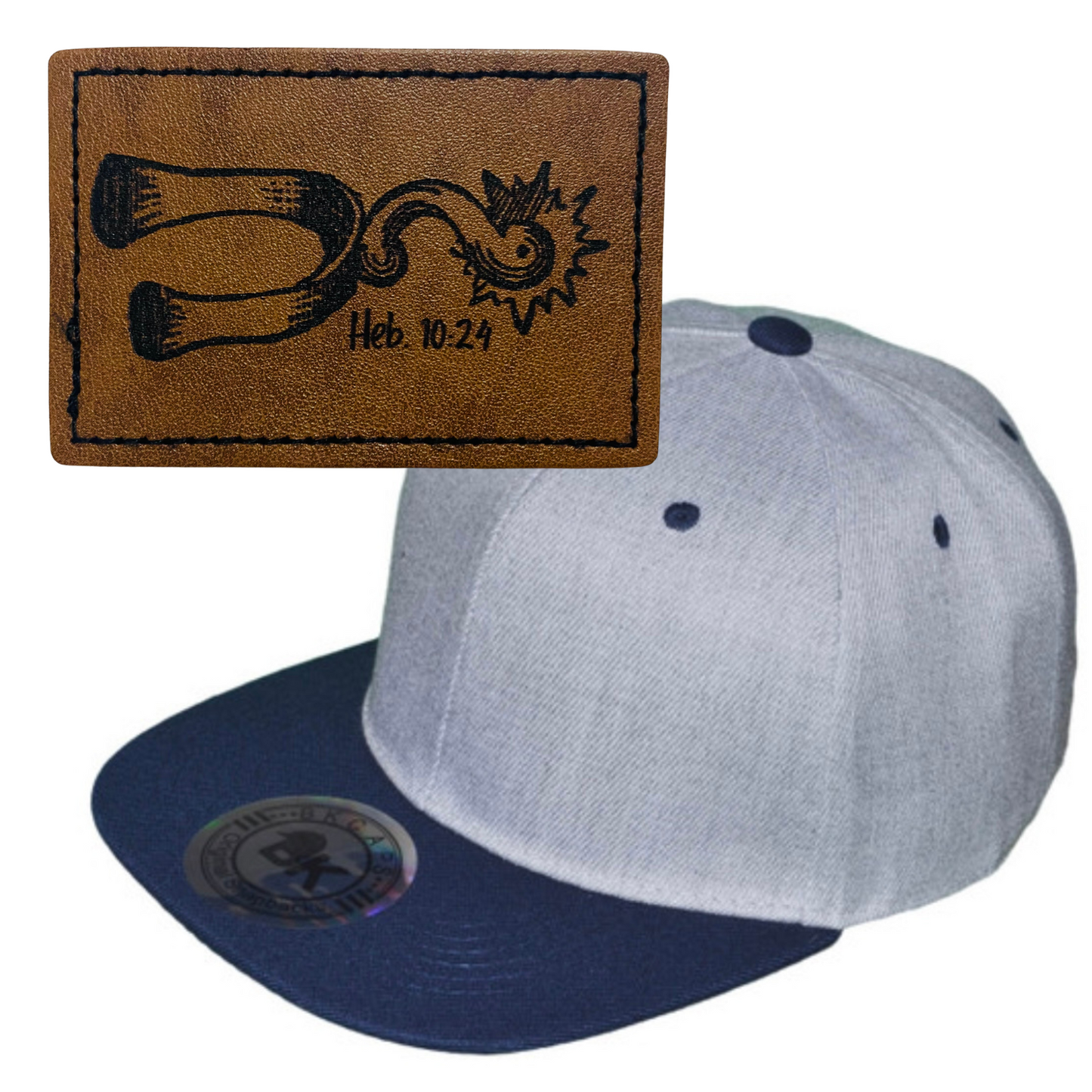 SPUR LEATHER PATCH HAT