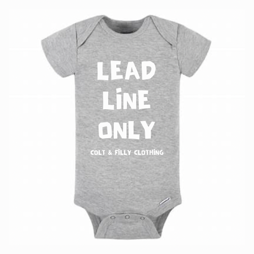 LEAD LINE ONLY Onesie image 0